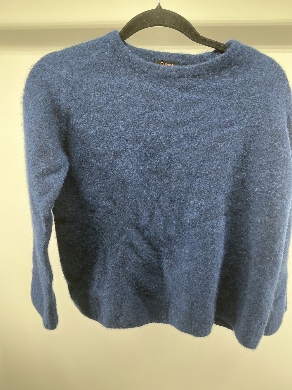 Cashmere Silk Boucle Relaxed Crewneck